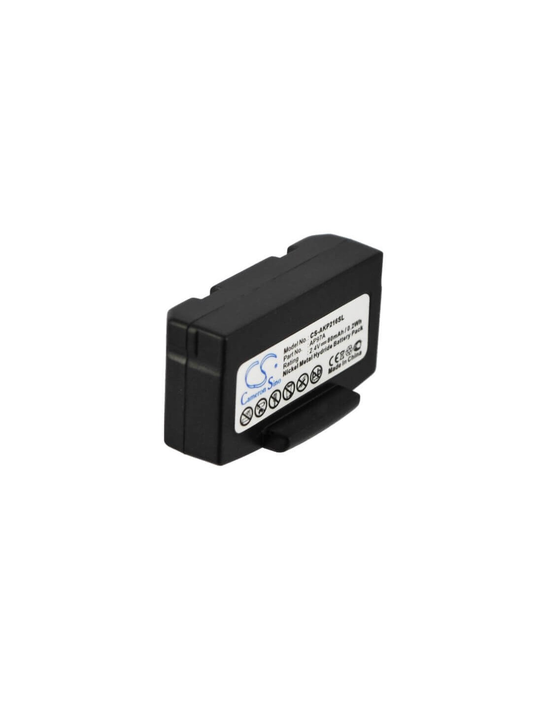 Battery for Clarity C120 2.4V, 80mAh - 0.19Wh