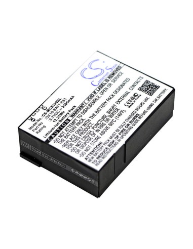 Battery for M3 Mobile, Orange, Ox10, Ox10 Rfid 3.7V, 3300mAh - 12.21Wh