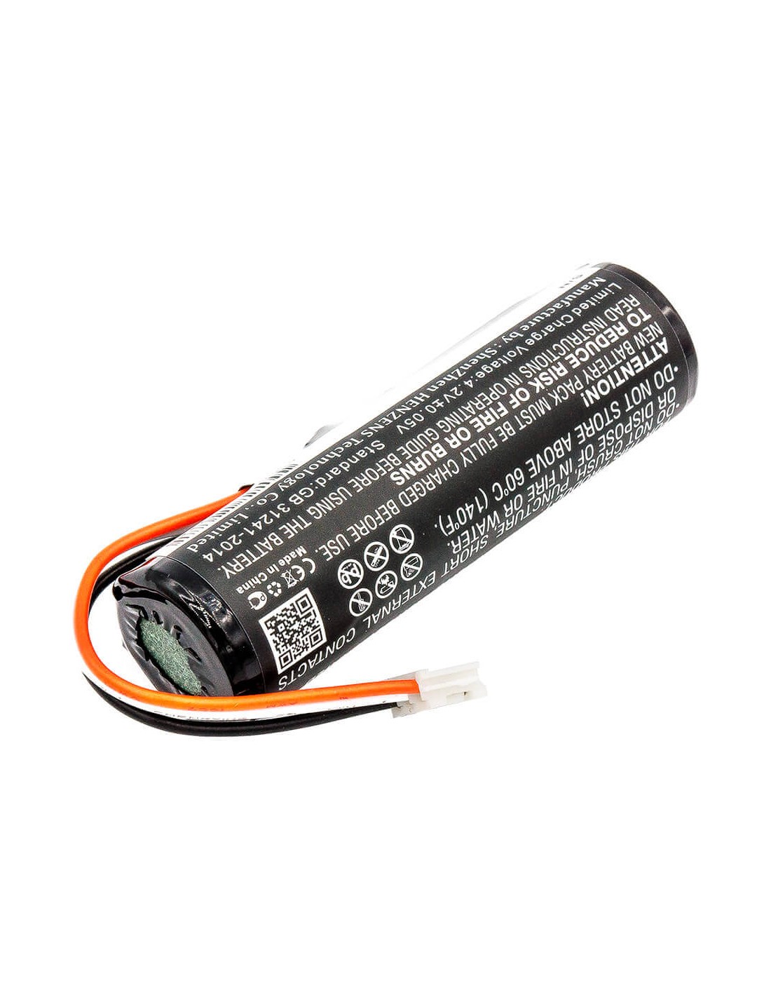 Battery for Novatel Wireless, Sa 2100, Tasman T1114 3.7V, 3400mAh - 12.58Wh