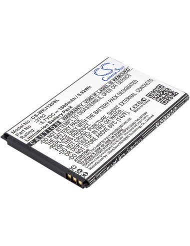 Battery for Wiko, Jerry 3.7V, 1600mAh - 5.92Wh