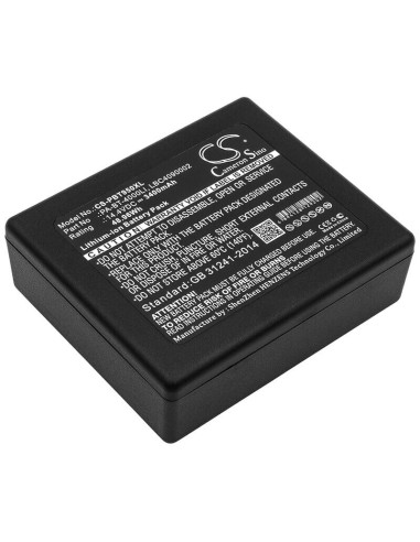 Battery for Brother, P Touch P 950 Nw Ruggedjet Rj 4030, Pa-bb-001 14.4V, 3400mAh - 48.96Wh
