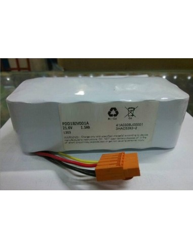 Battery for Abb Robots 3hac5393-2 21.6V, 1500mAh