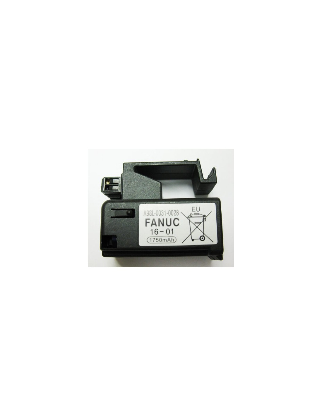 Battery for Fanuc A98l-0031-0028, A02b-0323-k102 Single Cell 3v In Cartridge 3V, 1750 mAh - 5.25Wh