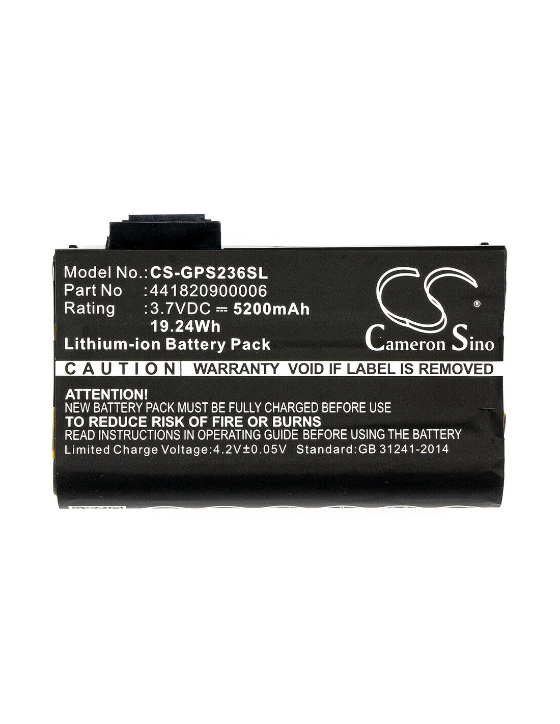 Battery for Nautiz, X7 3.7V, 5200mAh - 19.24Wh