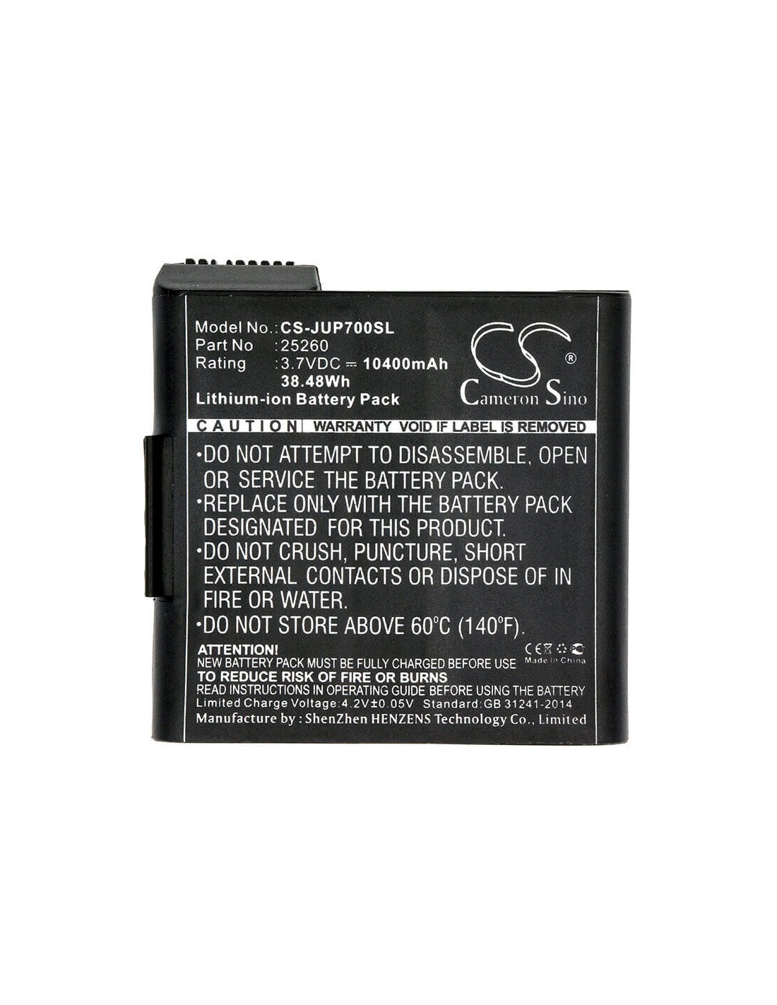 Battery for Juniper, Mesa 2, Ms2 3.7V, 10400mAh - 38.48Wh