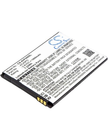 Battery for Archos, 40 Power 3.8V, 1900mAh - 7.22Wh