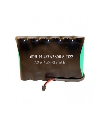 Battery for Great Power 6ph-h-4/3a3600-s-d22 7.2V, 3800 mAh - 27.36Wh