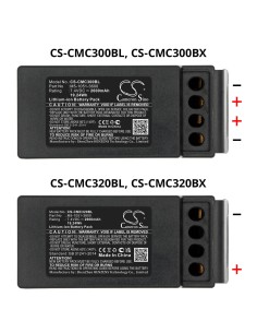 Batterie 2600mAh type M5-1051-3600 Pour Cavotec M9-1051-3600 EX MC-3000 MC-3 