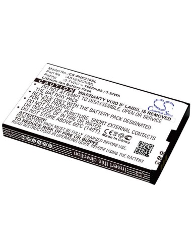 Battery for Philips, E330, Xenium E330 3.8V, 3950mAh - 15.01Wh