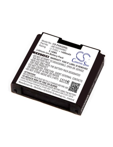 Battery for Philips, X528, Xenium X528 3.7V, 1400mAh - 5.18Wh