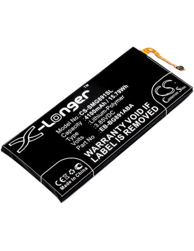 Battery for Samsung, Galaxy S7 Active, Sm-g891, Sm-g891a 3.85V, 3000mAh - 11.55Wh