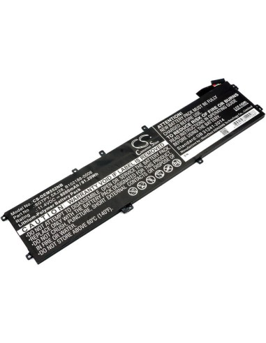Battery for Dell, Precision M5520, Xps 15 9560, Xps 15 9560 I7-7700 11.4V, 8000mAh - 91.20Wh