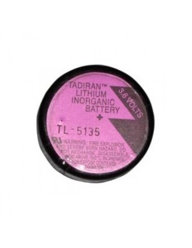 Tadiran Battery Model TL5135 3.6V, 1700 mAh - 6.12Wh