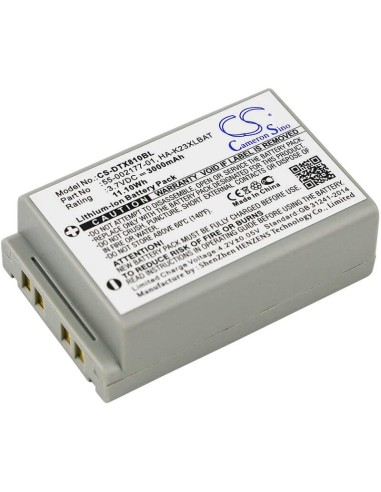 Battery for Casio, Dt-x8, Dt-x8-10c, Dt-x8-10c-cn, Dt-x8-10e 3.7V, 3000mAh - 11.10Wh