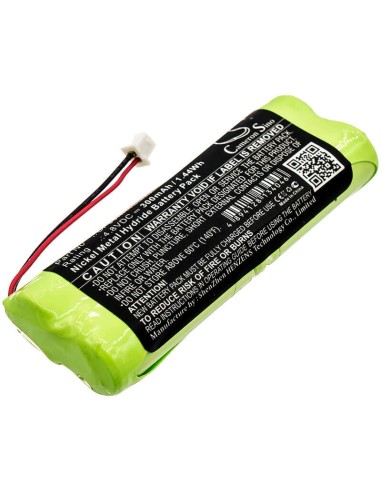 Battery for Dentsply, Smartlite Curer, Smartlite Ps 4.8V, 300mAh - 1.44Wh