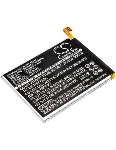 Battery for Coolpad, C106, Cool 1 3.85V, 3900mAh - 15.02Wh