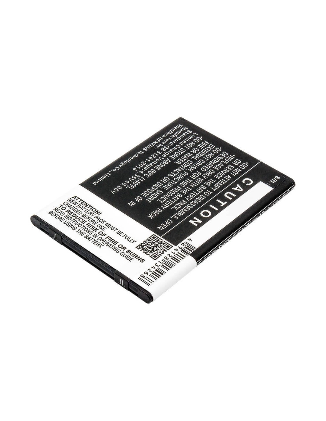 Battery for Samsung, Galaxy J1 Ace, Galaxy J1 Ace 3g Duos 3.8V, 1800mAh - 6.84Wh
