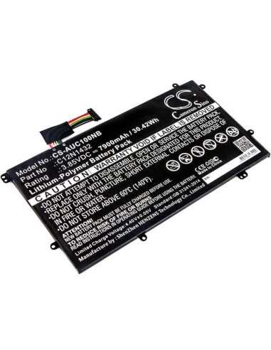 Battery for Asus, 90nl0971-m00290, C100pa, 3.85V, 7900mAh - 30.42Wh