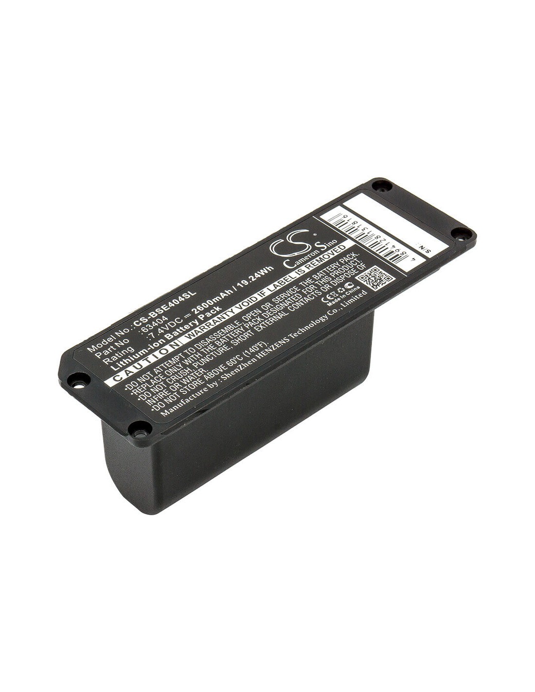 Battery for Bose, Soundlink Mini 7.4V, 2600mAh - 19.24Wh