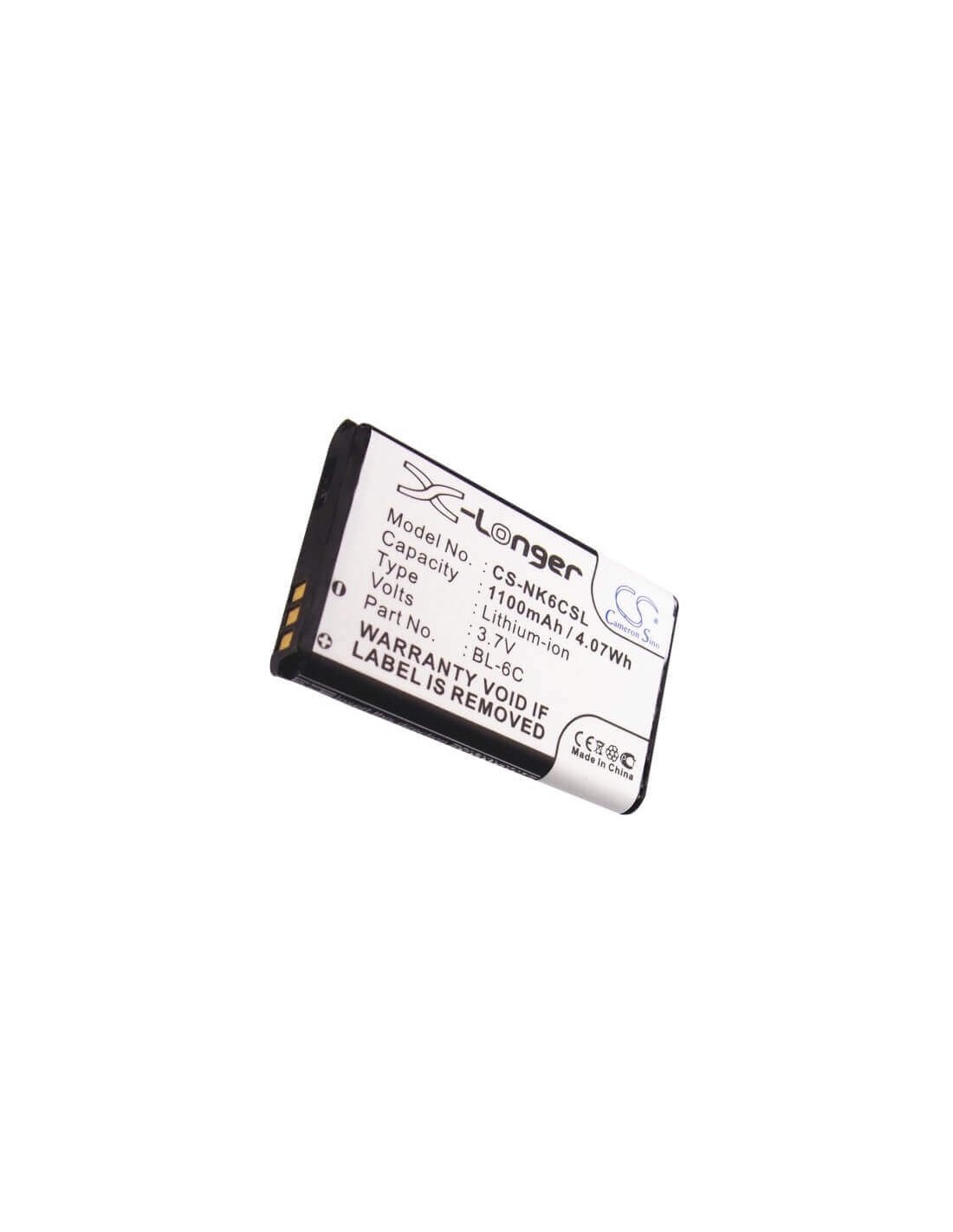 Battery for Digipo Hdv-v16, Hddv-mf506 3.7V, 1100mAh - 4.07Wh