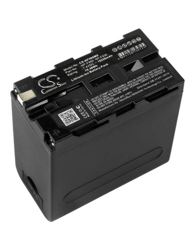 Battery for Sony Trv56e, Dcr-trv120e, Gv-d300 (video Walkman) 7.4V, 10200mAh - 75.48Wh