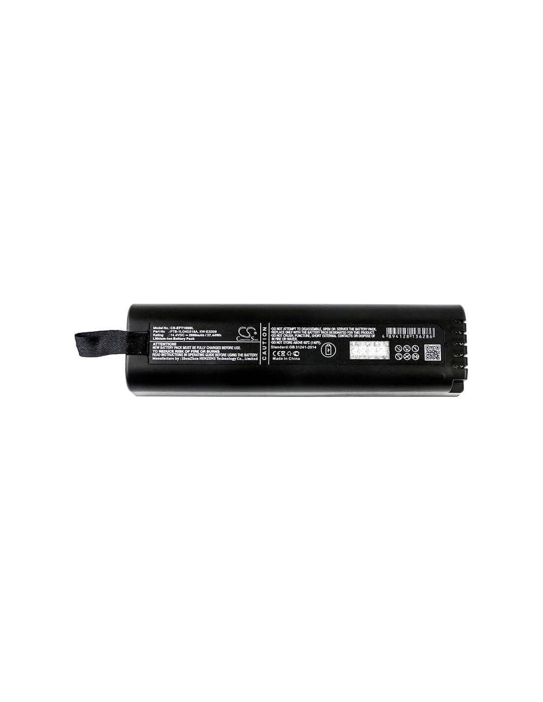Replacement Battery for Exfo Ftb-1 14.4V, 2600mAh - 37.44Wh
