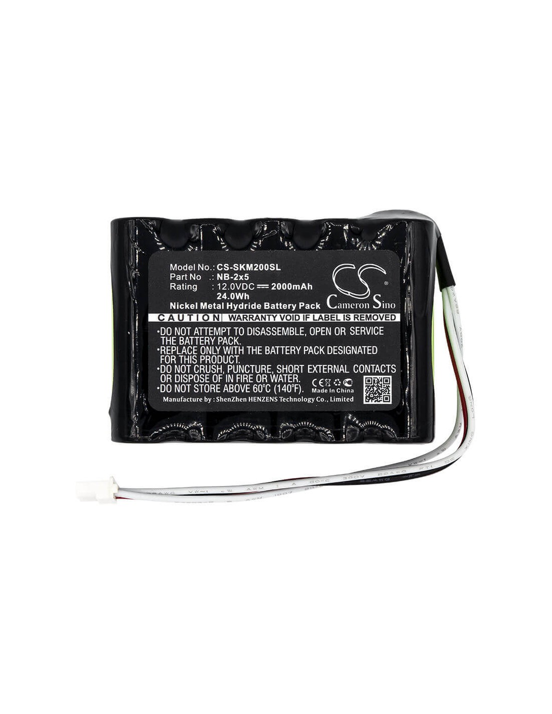 Battery for Satlook Micro+, Micro G2, Micro Hd 12V, 2000mAh - 24.00Wh