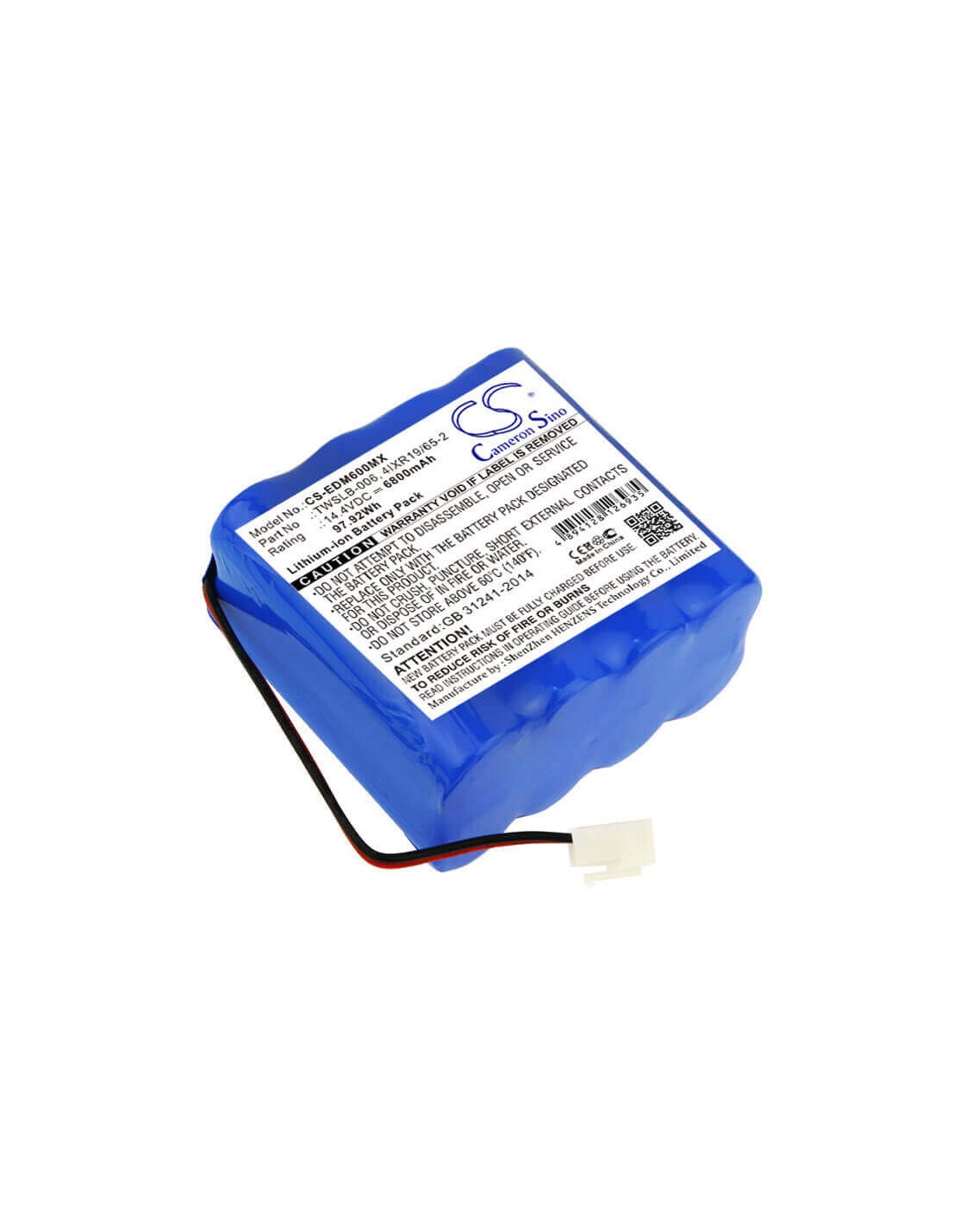 Battery for Edan F6 14.4V, 6800mAh - 97.92Wh