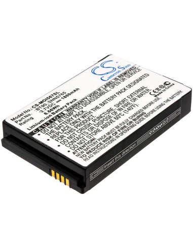 Battery for Motorola I576, Rival A455, Z6tv 3.7V, 1800mAh - 6.66Wh