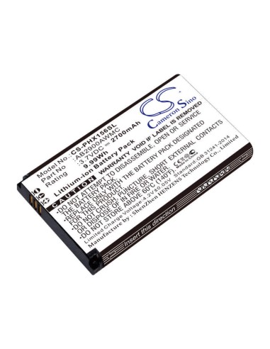 Battery for Philips Xenium X1560, Xenium X5500, X1560 3.7V, 2700mAh - 9.99Wh