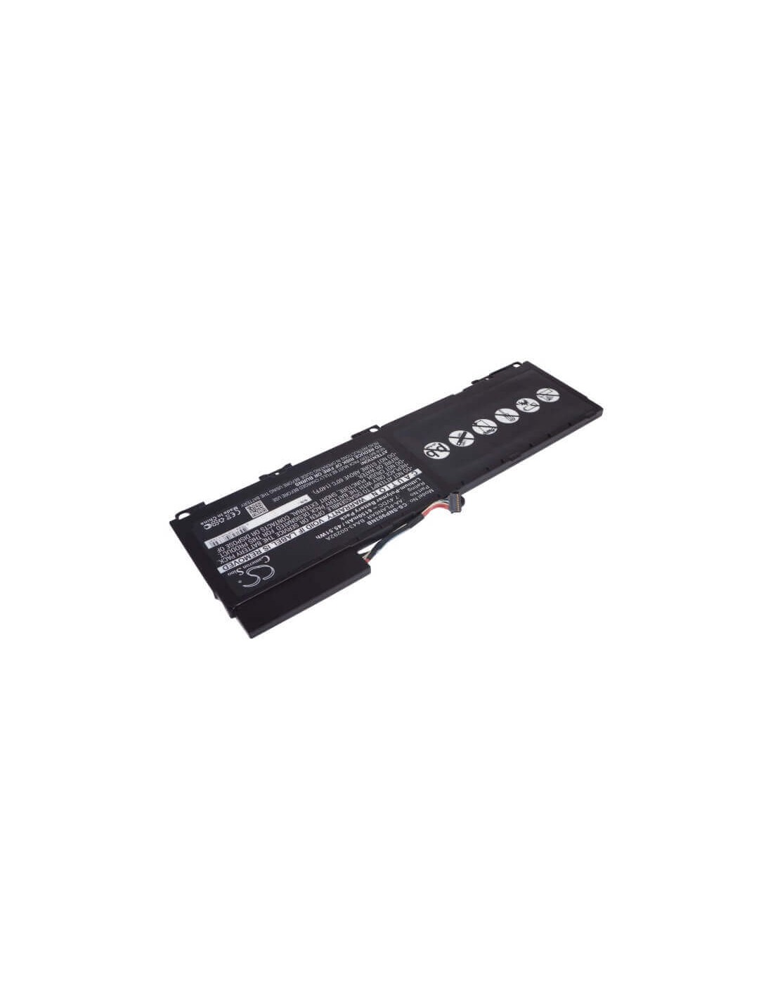 Battery for Samsung Np900x3a, 900x3a-a01, 900x3a-01it 7.4V, - 38.48Wh