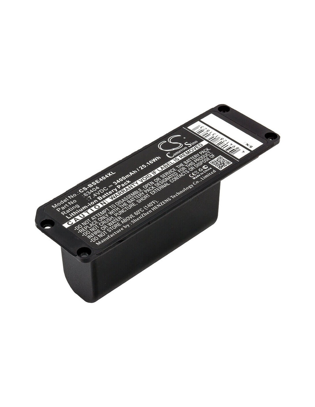 Battery for Bose Soundlink Mini 7.4V, 3400mAh - 25.16Wh
