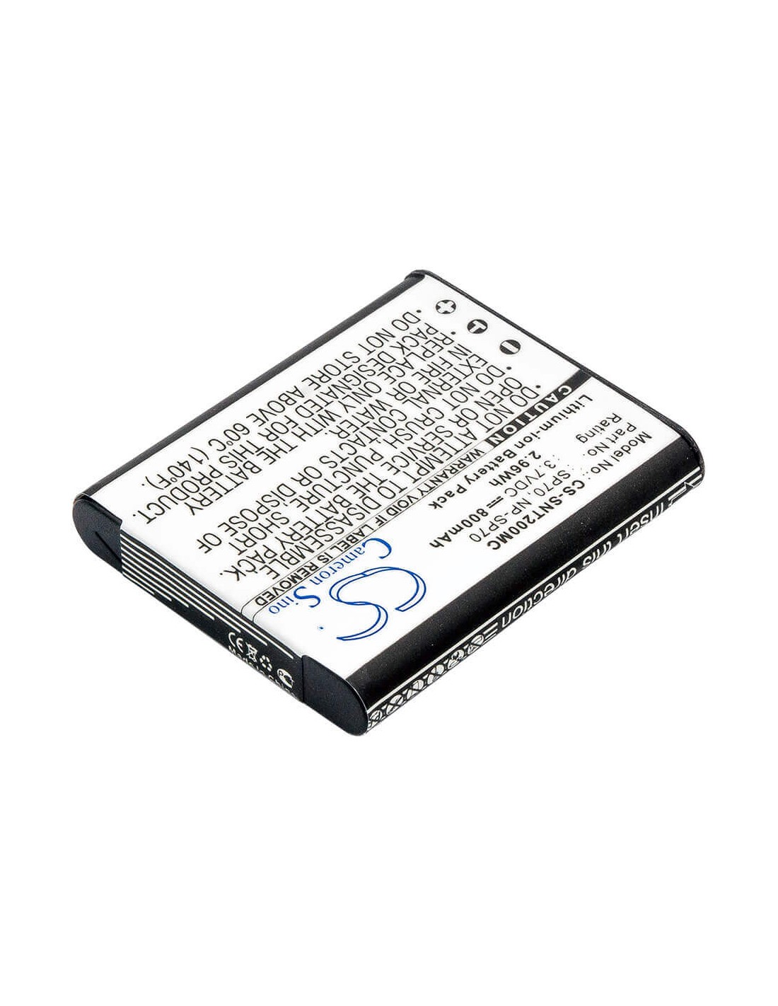 Battery for Sony Mdr-1rbt 3.7V, 800mAh - 2.96Wh