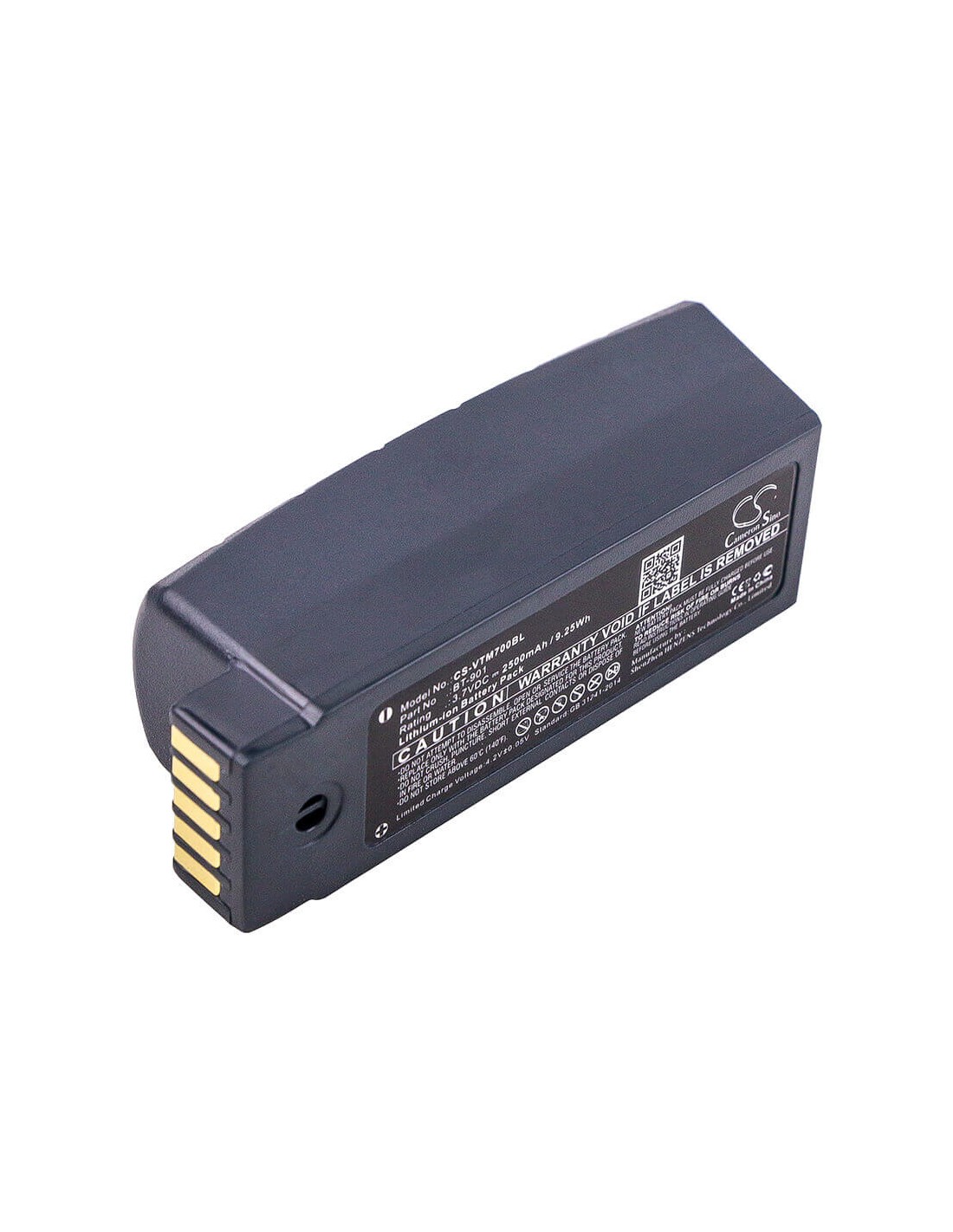Battery for Vocollect, A700, A710, A720 3.7V, 2500mAh - 9.25Wh