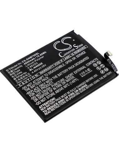 Battery for Gionee, M7, M7l, 3.85V, 4000mAh - 15.40Wh