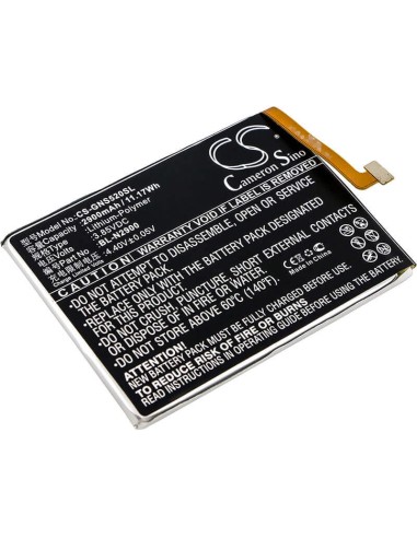 Battery for Gionee, Gn3001, Gn3001l, S5 3.85V, 2900mAh - 11.17Wh