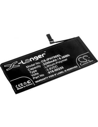 Battery for Apple, A1660, A1778, A1779 3.8V, 2200mAh - 8.36Wh