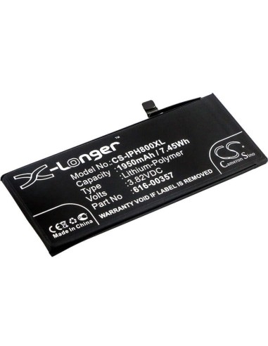 Battery for Apple, A1863, Iphone 8, Mq6k2ll/a 3.82V, 1950mAh - 7.45Wh