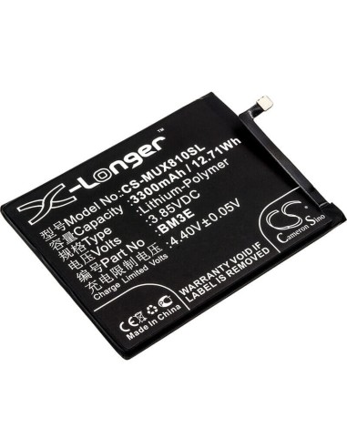 Battery for Xiaomi, Dipper, M1803e1a, M1803e1c 3.85V, 3300mAh - 12.71Wh
