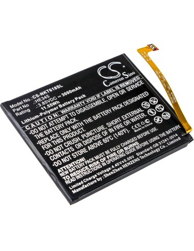 Battery for Nokia, 6 2018, 6 2nd, Nokia 6 2nd 3.85V, 3000mAh - 11.55Wh