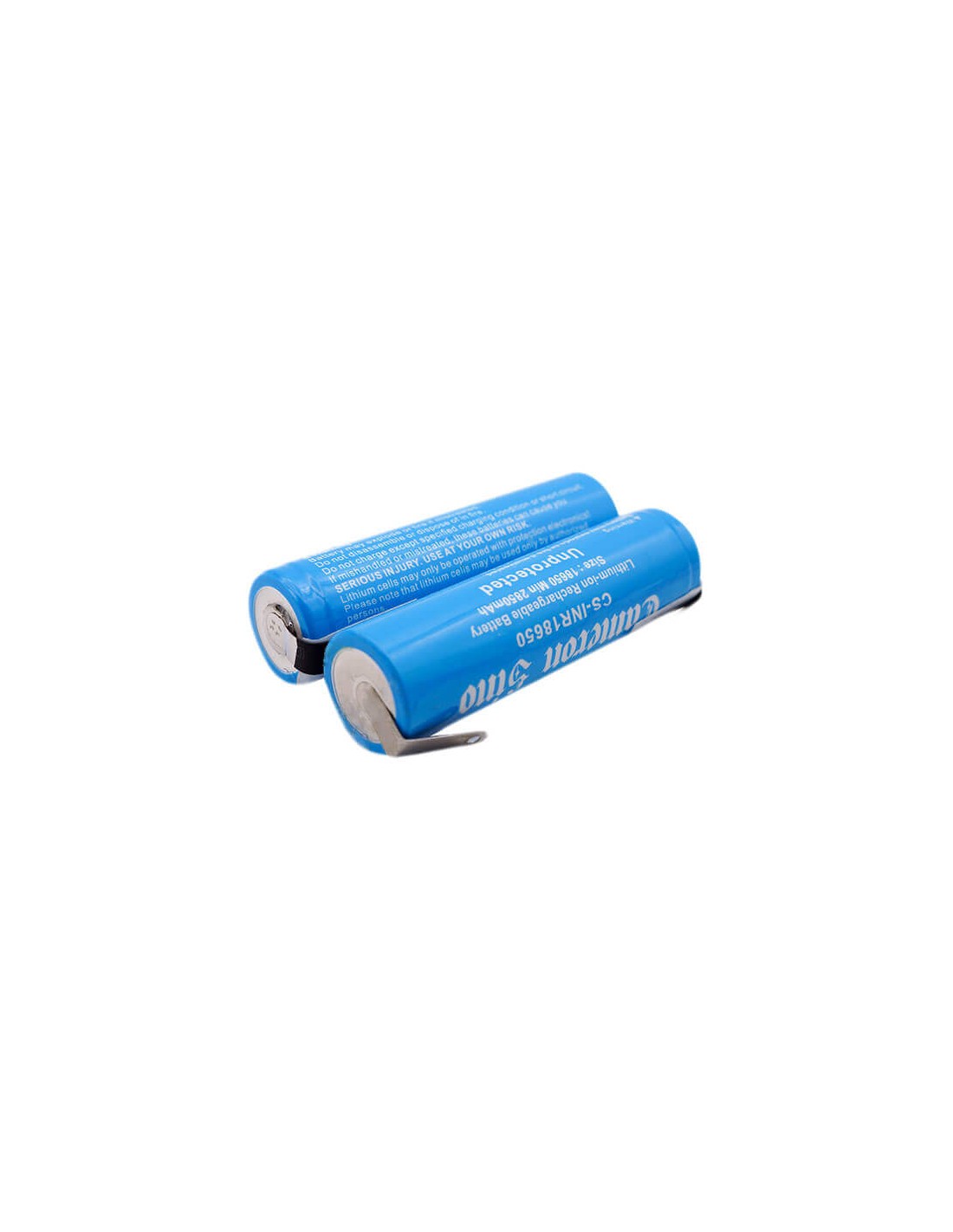 Battery for Lithium Ion, 2pcs Pack with With Tabs 3.7V, 2900mAh - 10.73Wh
