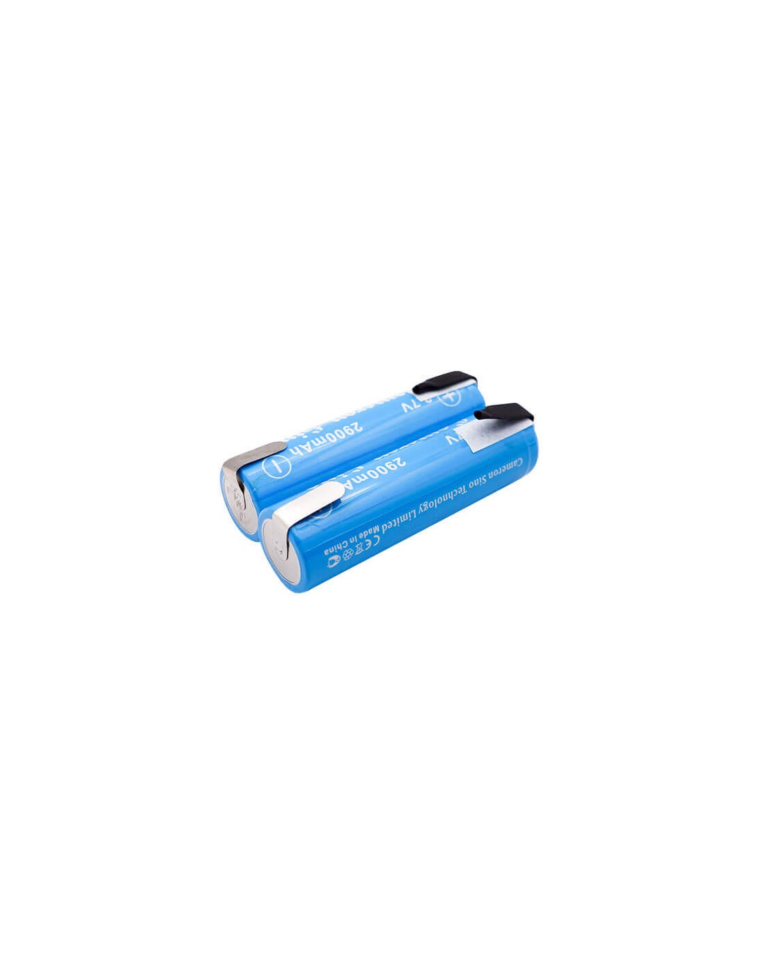 Battery for Lithium Ion, With Solder Tabs 3.7V, 2900mAh - 10.73Wh
