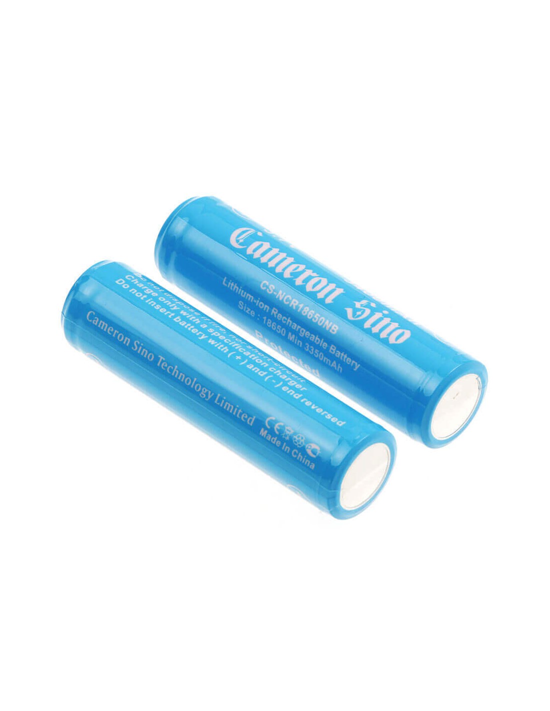 Battery for Lithium Ion, 2pcs 18650 Pack With PCB Protected 3.7V, 3400Mah