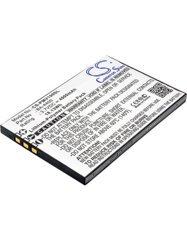 Battery for Lawmate, Pv-1000, Pv-1000 Neo, Pv-1000 Touch 3.7V, 5000mAh - 18.50Wh