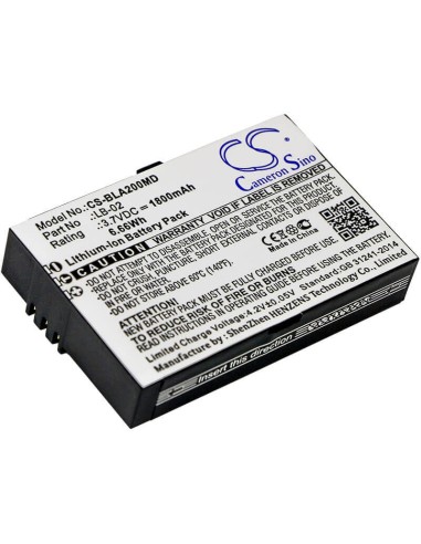 Battery for Bolate, A2, A3, A4 3.7V, 1800mAh - 6.66Wh