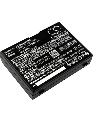 Battery for Bolate, A5, A6, A8 11.1V, 5200mAh - 57.72Wh