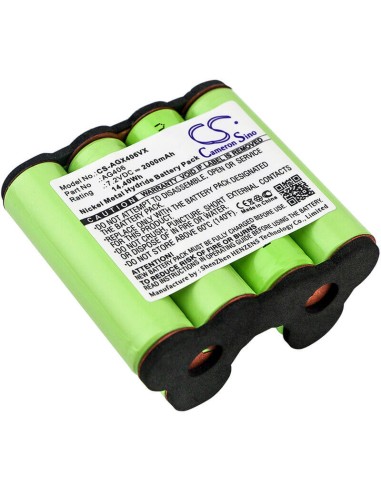 Battery for Aeg, Electrolux Ag406, Zb4106wd, 7.2V, 2000mAh - 14.40Wh
