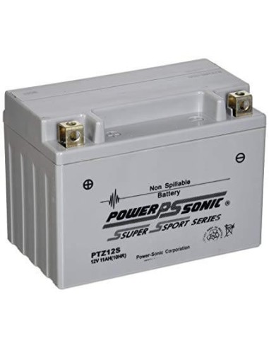 PTZ12S 12V 210 cca Powersonic AGM motorcycle battery