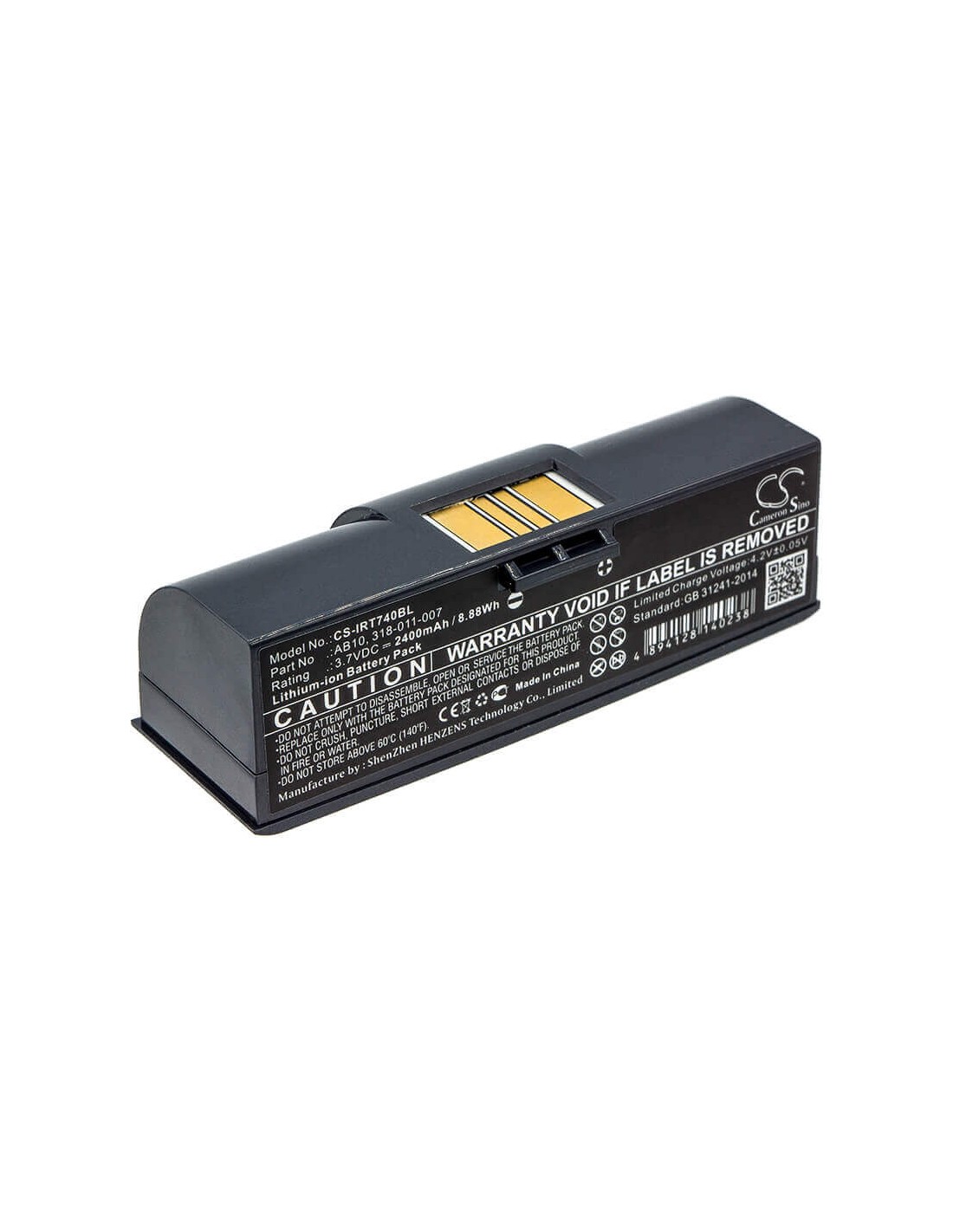 Battery for Intermec, 700 Mono, 730 Color, 3.7V, 2400mAh - 16.28Wh