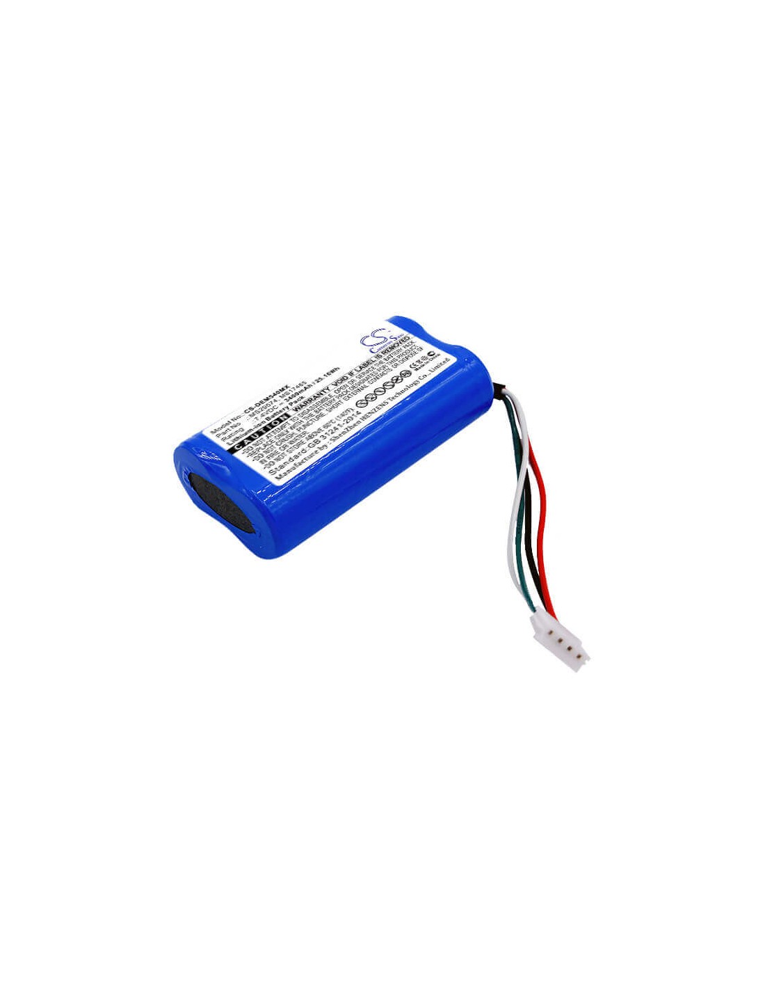 Battery for Draeger, Infinity M540, Infinity M540 Monitor 7.4V, 3400mAh - 0.67Wh